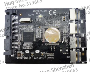 Tasuta kohaletoimetamine Uus 4 Micro SD TF Mälukaardi 22pin SATA adapter kaardi 2.5