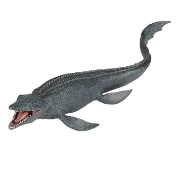 37cm Realistlik Mosasaur Dinosaurus Figuriin Mänguasjad Vallas Suu Plastikust Ookeani Loomade Mudel Mänguasi Haridus Figuriin Kingitus Lastele