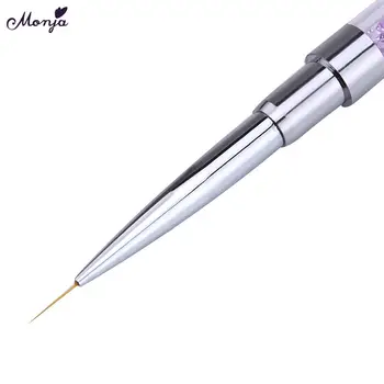 Vihje UV Gel Polish Nail Brush Lille Joonis Värvi Kive Pen Maniküüri-Dual-head Nail Art Tool Liner Valguse Teraapia