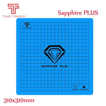 KAKS PUUD pro Sapphire Sapphire PLUSS SINISEMAKS 3D Printer osa Soojuse voodi raamatu (235*235/310x310mm)Soe voodi Plaat kuuma voodi kleebis