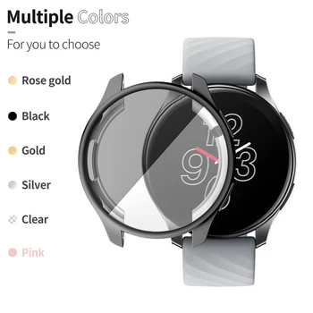 Ultra-Slim TPÜ Watch puhul OnePlus Vaadata Silikoon Kate Anti Scratch Shell Ekraani Kile Üks Pluss SmartWatch