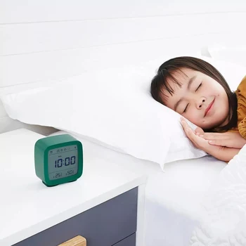 Xiaomi ClearGrass Bluetooth Äratuskell Digitaalse Termomeetri Temperatuur Niiskus Järelevalve Öö Valguses 3 in 1 Kell, lapsed, beebi