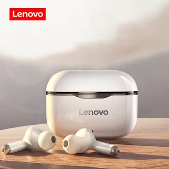 UUED Lenovo LP1 Traadita Kõrvaklapid Bluetooth-5.0 Dual Stereo Müra Vähendamise HIFI Bass Touch Control Pikk Oote-300mAH Peakomplekt