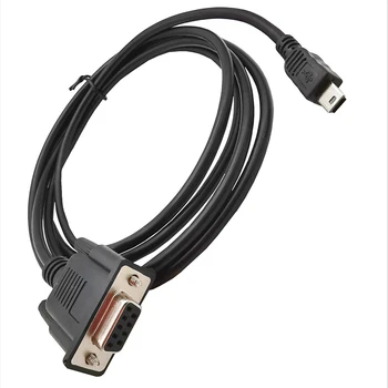 Mini USB 2.0 Male to RS232 DB9 9-Pin Female Adapter Entension Plii Kaabel 1.8 m