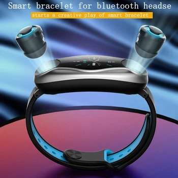 T90 Bluetooth Kõrvaklapid TWS Peakomplekt Smart Watch Siri Fitness Käevõru Tervise Tracker Multi-Sport Telefonist Muusika Mängima