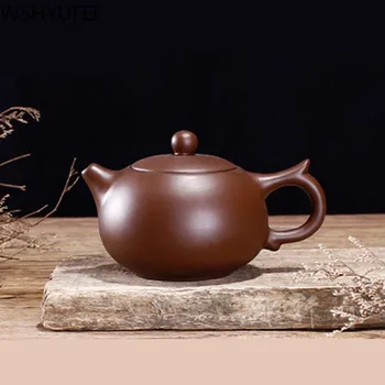 Hiina Yixing lilla savi Tee Potti Käsitsi Valmistatud Pot Dahongpao Muda Tee Set xishi teekann Kohandatud kingitused Autentne 120ml
