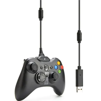 1,5 m USB laadimiskaabel Xbox 360 Juhtmevaba mängukontroller Mängida Aku Laadija Kaabel Juhe Kõrge Kvaliteediga Mäng Lisaseade Uus