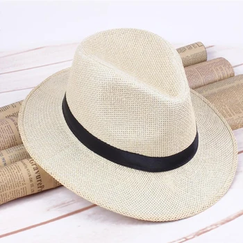 New Kõrge Kvaliteediga Mood Panama Müts Summer Sun Mütsid Meestele ja womenBeach Õled Müts Meestele UV Kaitse ühise Põllumajanduspoliitika Chapeau Femme
