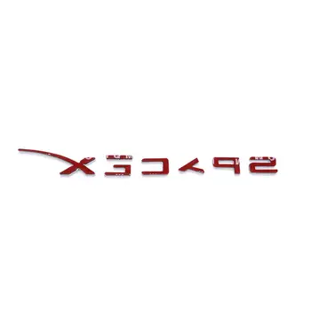 Auto Tarvikud Sabaga Täht, Tesla Model S Model3 Ruumi X mudeli kolme Kleebise Jaoks Tesla Model 3 Tähtedega Silt Y Dual Logo