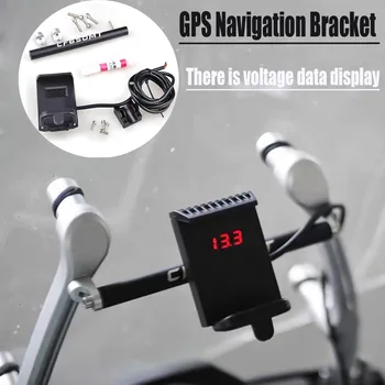 GPS Navigation hoidikut CF MOTO 650MT 650 MT MT650 CF650MT Mootorratta Põrutuskindel Pinge Mobiiltelefoni Hoidik-USB