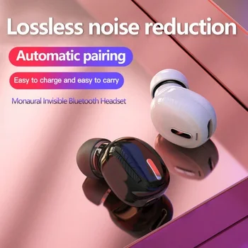 Juhtmeta Kõrvaklapid Bluetooth5.0 Veekindel Earbuds Kõrvaklapid Koos Mic-Kaasaskantav Pikk Ooterežiim Telefoni HiFi Stereo Sport Peakomplekt 1TK