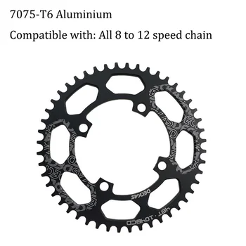 MTB 104BCD Chainring Mountain Bike Keti Ring Kitsas Hõlmav Ühtne Kiirus Jalgratta Chainwheel 40T-52T Sobivad Shimano SRAM