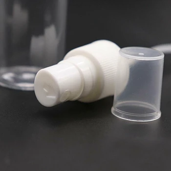50TK 100 Ml Läbipaistev Plastik Parfüümi Pihusti Väike MIni Tühi Spray Korduvtäidetavaid Pudel Reisi Pudelite Komplekt