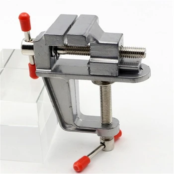 Uus Alumiinium Multifunktsionaalne Plier Ehted Electronics Workbench Mini Vise Tabel Vice Klamber Käsi-Tööriistad