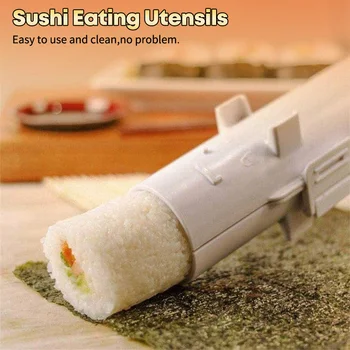 Sushi Bazooka Taimne Liha Jooksva Vahend DIY Sushi Tegemise Masin Sushi Seadme Tegemise Masin Sushi Vahendid köök Määrab seade