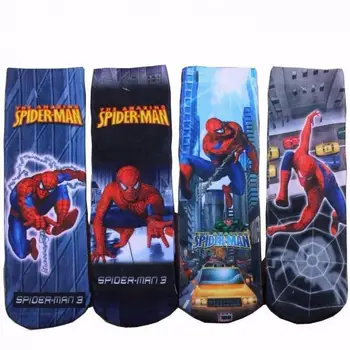4Pairs/palju Beebi Poiss Sokid Imiku Cartoon Sokid Tüdrukutele Marvel Spiderman Kapten Ameerika Mcqueen Väikelapse Baby Lühikesed Sokid Kingitus