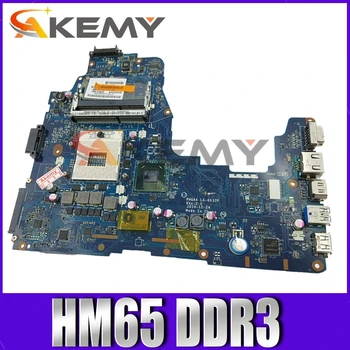 Akemy Toshiba Satellite P755 P750 A665 A660 Sülearvuti Emaplaadi PHQAA LA-6832P REV:2.0 PEAMINE JUHATUSE HM65 DDR3