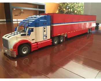 UUS Legoins Lepins tehnoloogia ehitusplokk, kes-3125 Kenworth t680 semi veoauto puldiga assamblee mänguasja poisi sünnipäeva kingitus