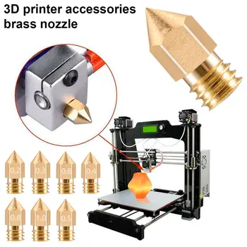 Pihustid MK8 Ekstruuderis Otsik Ekstruuderis trükipea 1.75 mm 3D-Printer osa 3D Printer Anet A8 Makerbot MK8 Creality CR-10 Ender3