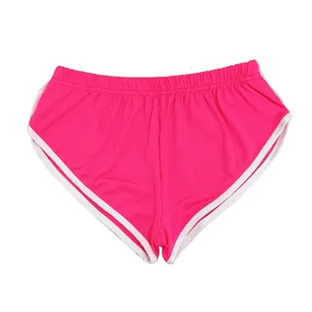 Naiste Sexy Candy värvi stretch püksid naiselik sport lühikesed püksid YF049-#060