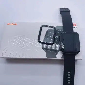 3D Full Serv Pehme Kaitsva Kile Kate Kaitse Xiaomi MiBro Värv Sport Smartwatch Screen Protector For Xiaomi Mi Mibro