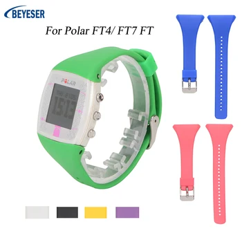 Solft Silikoon Käepael Rihma Polar FT4/ FT7 FT Sport Smart Watch Asendamine Watchband Käevõru Watch Rihm Bänd