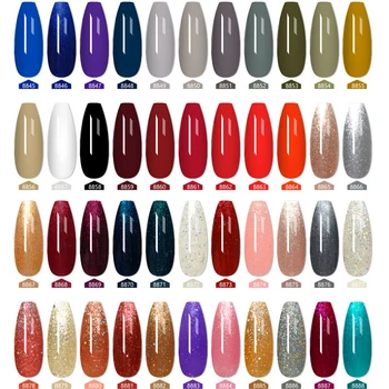 88 Värvi Geeli Küünte poola 7ML Küünte Geel-Lakk Plastikust Pudel UV Gel Polish Nail Art Starter, Maniküür Küünte Lakiga DIY Küüned