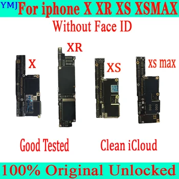 Algne Lukustamata iPhone x-xr, xs max 11 pro max Emaplaadi nr Face ID,Tasuta icloudi täieliku Kiibid Loogika Juhatuse Toetada ios uuendus