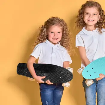 Väljas Sport, Tüdruk, Poiss, 22 Tolline Skate Board 4 Ratast Ühe Käigu Rula Plastikust Longboard Teki Rula