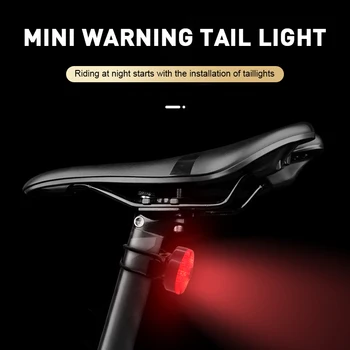 LED Jalgratta Saba Kerge laadimine USB Bike Tuled IPX4 Veekindluse Ohutus Hoiatus Tagumised Tuled Jalgrattaga Kerge Kiiver Bike Tarvikud