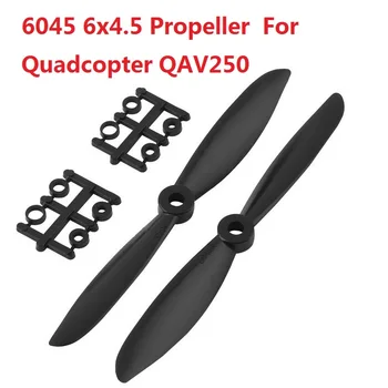 2tk Prop 5030 5045 6030 6045 8045 6x4.5 Must Propeller Rekvisiidid CW CCW Jaoks Quadcopter QAV250 Uusi Müük