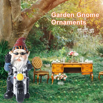 Naljakas Ratsutamine Gnome Kuju Naughty Aed Kujukeste Vaik Kaunistused Skulptuur Indoor Outdoor Patio Õue Muru