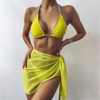 Seksikas Naiste Sifonki Supelrõivad Pareo Sall Katta Kuni Wrap Seal Kaftan Sarong Beach Kanda Candy Värvi Bikinis Cover-Ups Seelikud Y2k