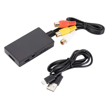 AV HDMI-ühilduva Converter 1080P USB-Audio ja DVD Video Box Toetab NTSC SECAM PAL/M PAL/N Standard TV Formaati Sisend
