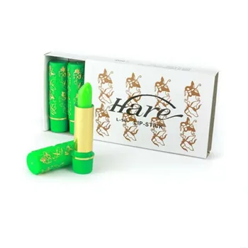6tk/kast, Tume Roheline Magic Määrimine Lipgloss Kauakestev Lip Liner Liblikas Värviga Huulepulk Kosmeetika Meik Lip Gloss