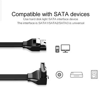 SATA Kaabel 3.0 Kõvaketas SSD HDD Adapter Kaabel Sirge 90 Kraadi Sata 3.0 Kaabel Asus MSI emaplaat Gigabyte Emaplaadi Sata Kaabel