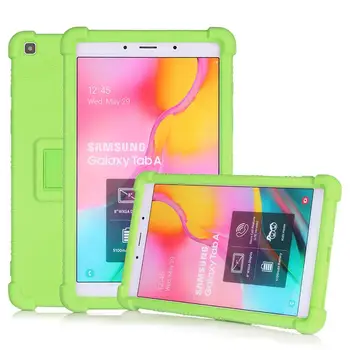 Lapsed case For Samsung Galaxy Tab 8.0 2019 SM-T290 SM-T295 Tablett Juhul Põrutuskindel Ohutu Silicon Stand kogu Keha Katab
