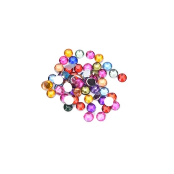 1000Pcs/palju Segatud Värv, Nail Art Glitter Kive Akrüül Ring Glitter Nail Art Meik ja DIY Vahend Küünte Kaunistamiseks