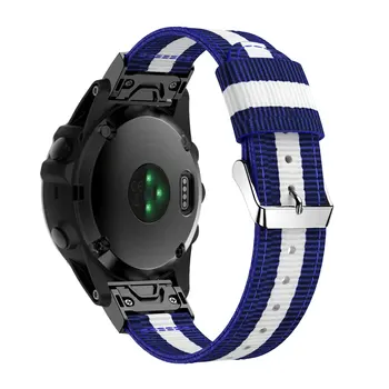 26 22 20mm Watchband eest Garmin Fenix 5X 5 5S + 3 3HR 6 6S 6X Pro Watch Quick Release Nailon Easy fit Randme Rihmad