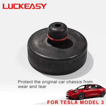 LUCKEASY jaoks Tesla Model 3 2017-2021 kohandatud auto šassii-pesa kummist padi amortisaator padi Auto ja Tarvikud
