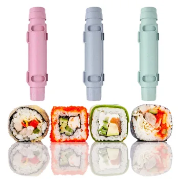 Sushi Tegija Rull Riis Hallituse Sushi Bazooka Taimne Liha Jooksva Vahend DIY Sushi Tegemise Masin Köök Sushi Vahend, Köök Tööriistad