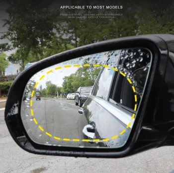 Auto rearview mirror vihma ja anti-fog film renault logan kia sportage 3 dacia logan vw passat b5 opel corsa c skoda yeti