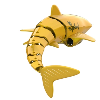 2.4 G RC Kuldne Hai Paat Robot Raadio Simulatsiooni Veekindel Mudel Elektrooniline Kaugjuhtimispult Ujumine Loomade Mänguasjad Lastele