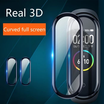 E56B kooskõlas Xiao Mi Band 4 kaitsekile 3D-Full-screen Kumer Pind, Karastatud High-definition Kuumad Painutamine Film