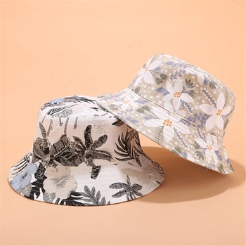 Uus 3D Lill Printida Bucketi Müts Naiste Jaapani Fahion Basseini Müts Naiste Suvel Väljas Rasva Top Päike ühise Põllumajanduspoliitika Hip-hop Kalamees Mütsid