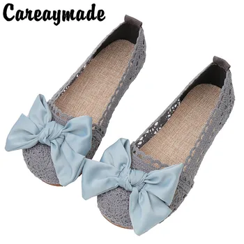 Careaymade-Magus butterfly net top lepatriinud uus suvine naiste kingad lihtne ja mitmekülgne sandaalid Jaapani õpilaste kingad