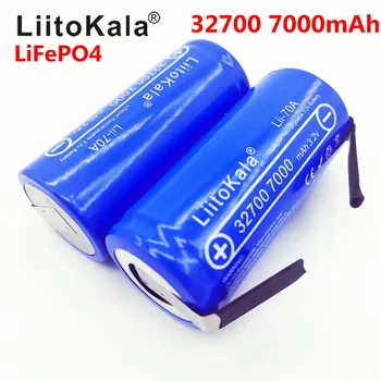 2021 LiitoKala Lii-70A 32700 lifepo4 3.2 v 7000mah 33A 55A keevitada ribad kruvikeeraja aku elektripliit, bike mootoriga+Niklist lehed