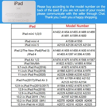 360 Kraadi Pöörlevad Leather Smart Cover Case for Apple iPad Air 2 1 5. 6. Uus iPad 9.7 2017 2018 A1822 A1823 A1893 Coque Funda