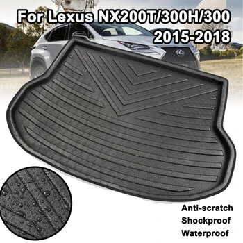 Sest Lexus NX NX200T NX300H NX300-2018 Tagumine Pagasiruumi Matt Põranda Plaat, Vaip Muda Kick Pad Lasti Boot Liner Auto Tarvikud