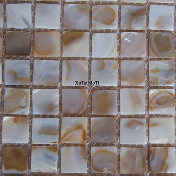 Plaat Shell Mosaiik Pärlmutter Loomulik Köök Backsplash Tapeet, Vannituba Taust Dušš Ujula Seina Plaat
